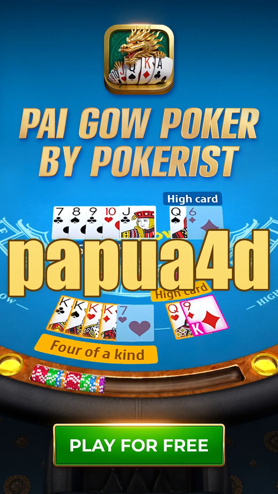 papua4d Tangkapan Layar Resmi APK